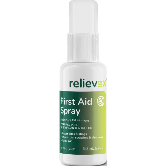 Relievex First Aid Spray 50ml