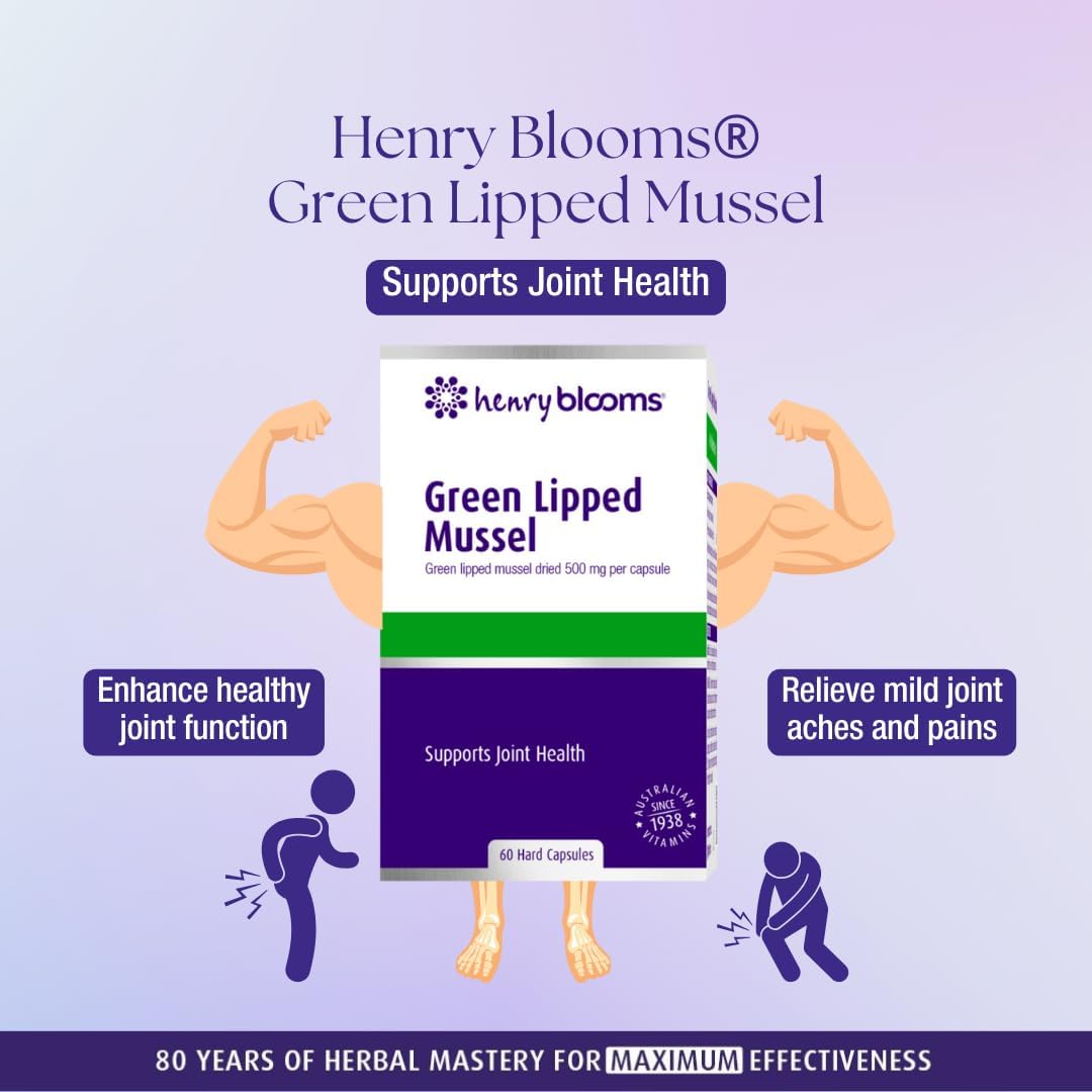 Henry Blooms Green Lipped Mussel 60c