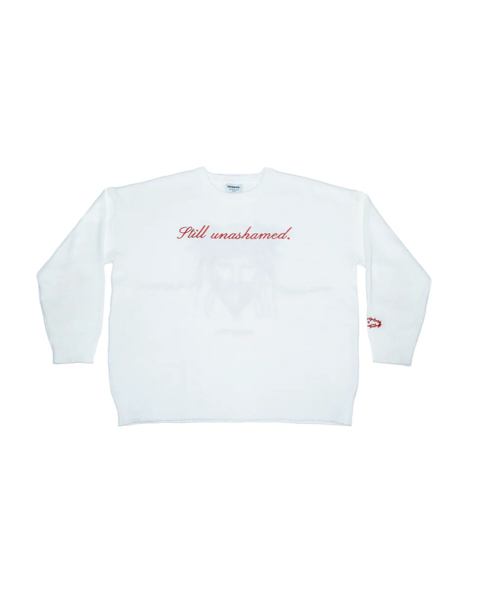 STILL UNASHAMED SWEATER - WHITE (SMALL)