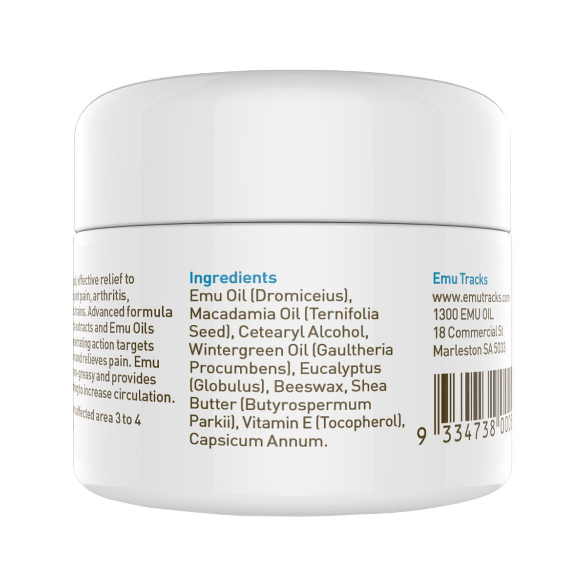 Emu Tracks Emu Oil Muscle & Joint Balm 50g