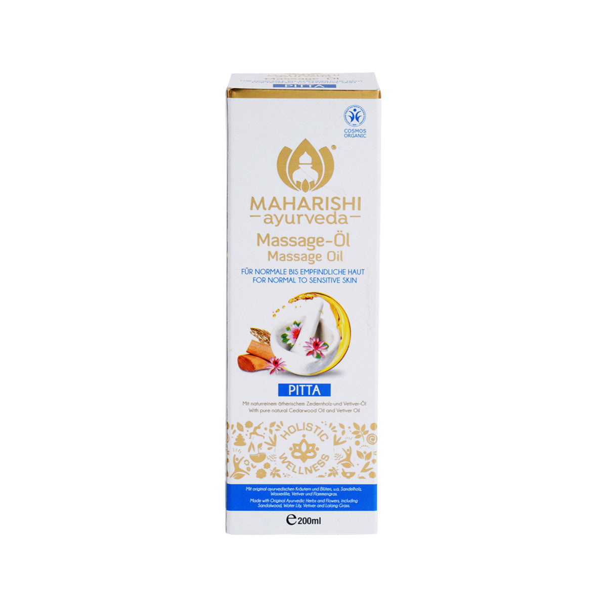 Maharishi Ayurveda Organic Massage Oil Pitta 200ml