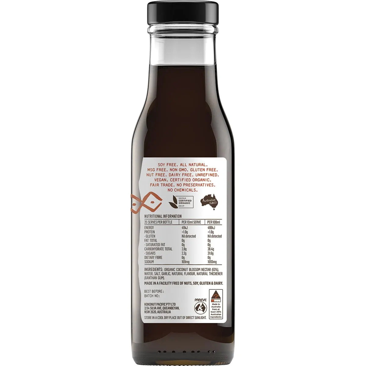 NIULIFE Organic Coconut Amino Sauce Extra Thick BBQ 250ml