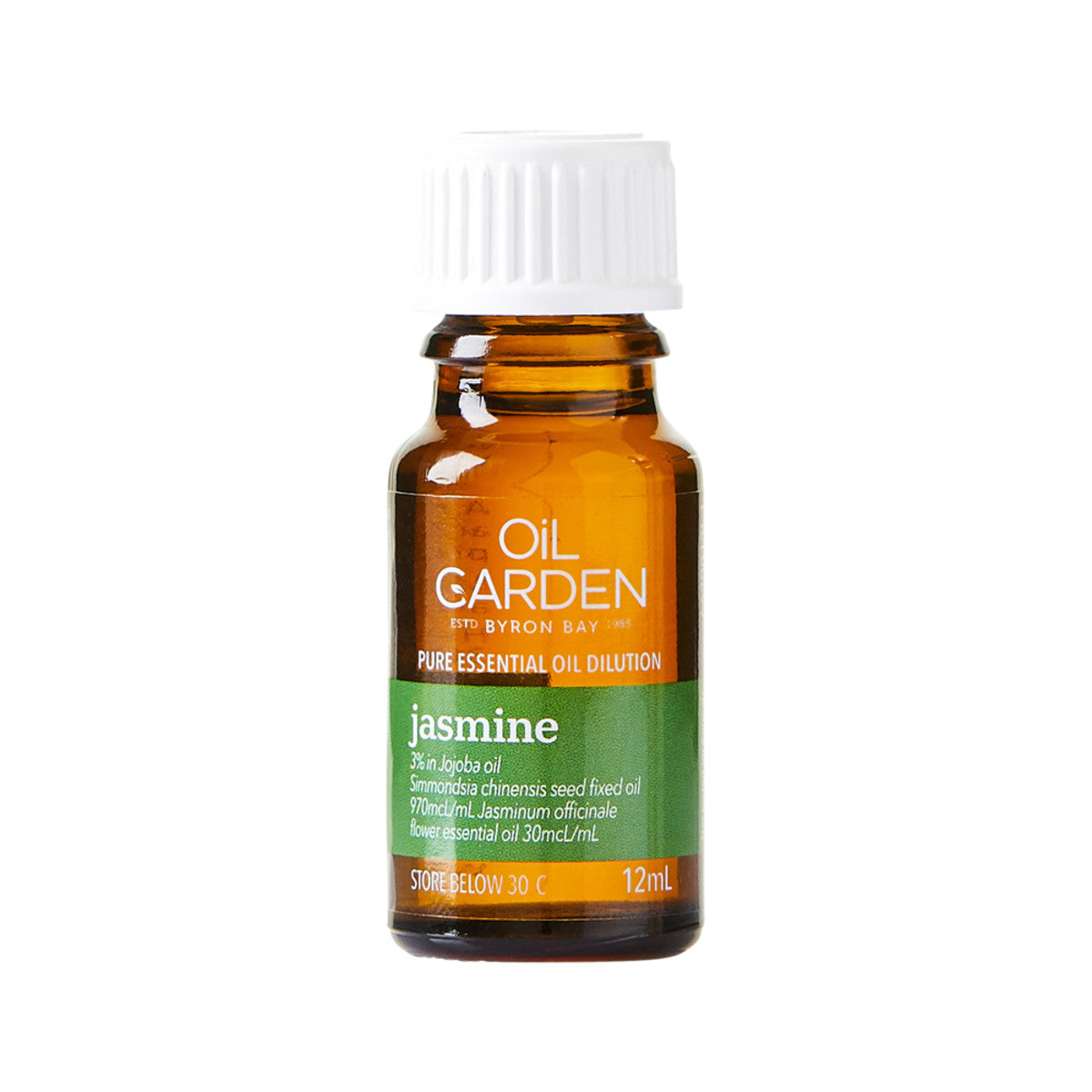 Oil Garden Essential Oil Dilution Jasmine 3% in Jojoba 12ml