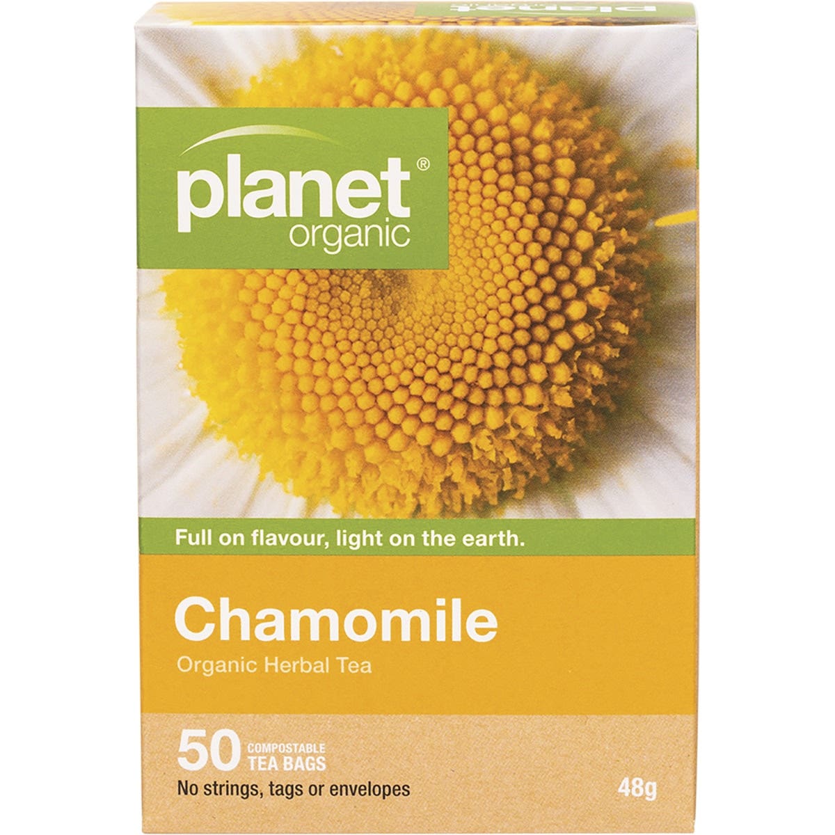 Planet Organic Organic Chamomile Herbal Tea x 50 Tea Bags