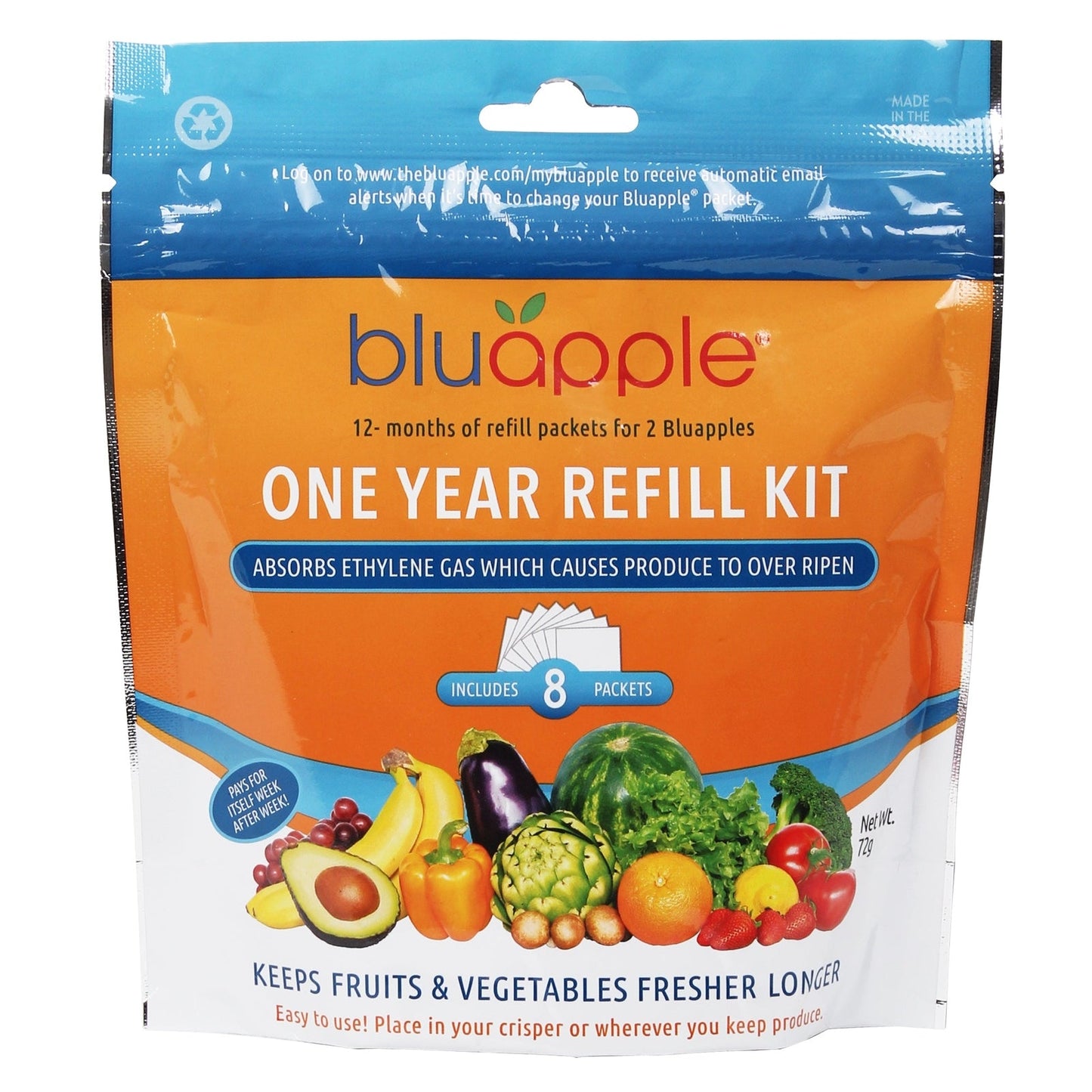 White Magic Bluapple Refill Kit 1Pk