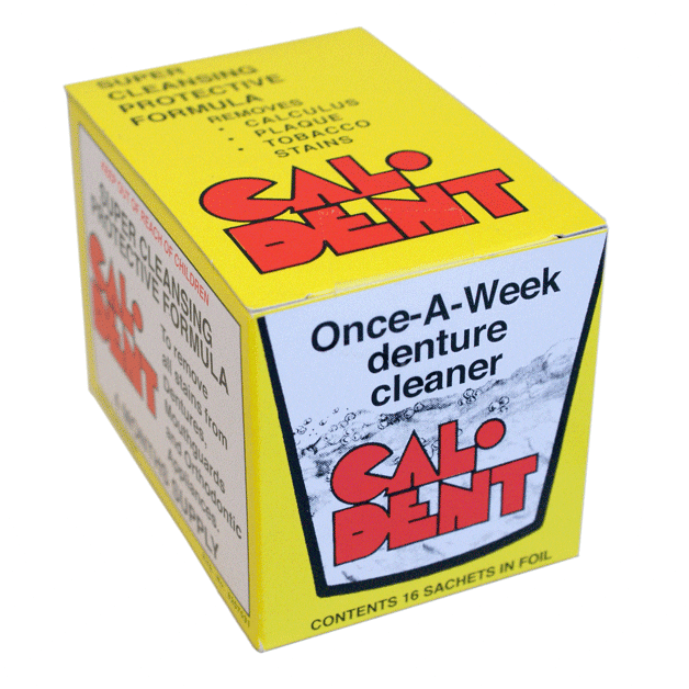 Caldent Denture Cleaner Sachets 16