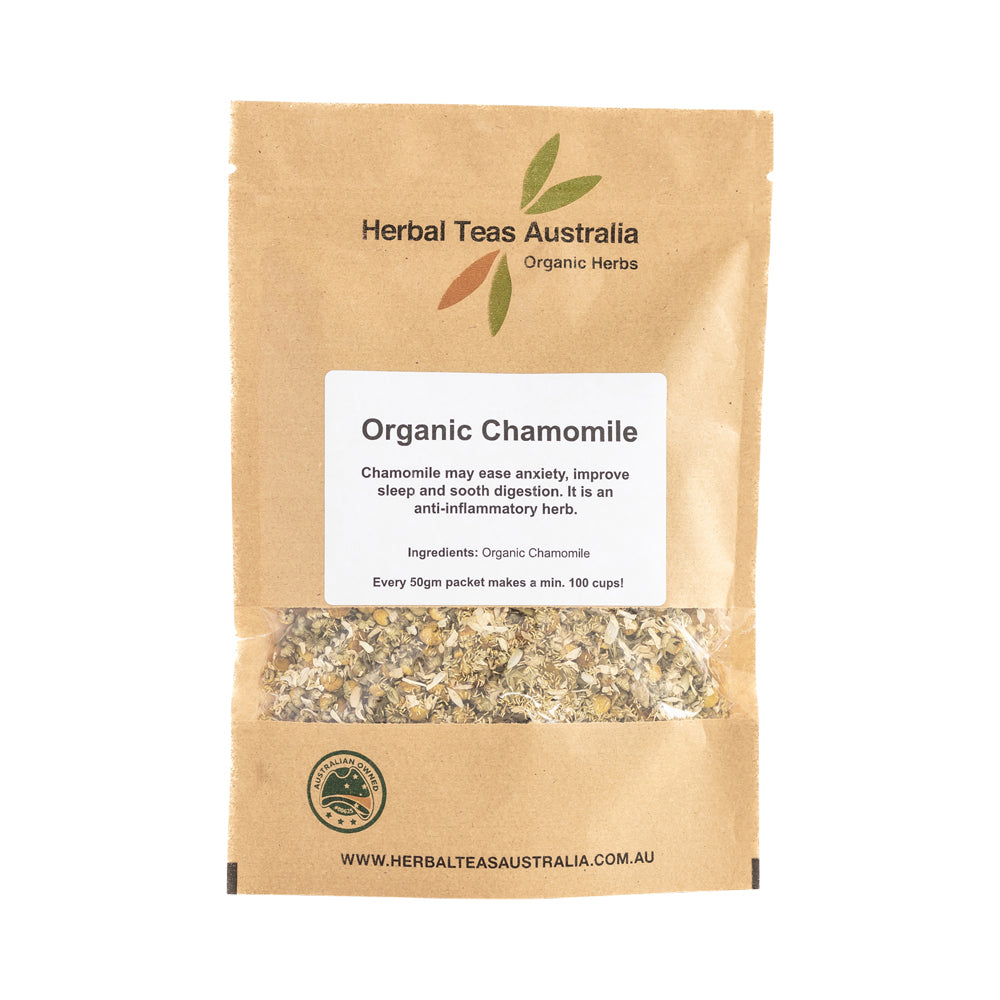 Herbal Teas Australia Organic Chamomile 50g