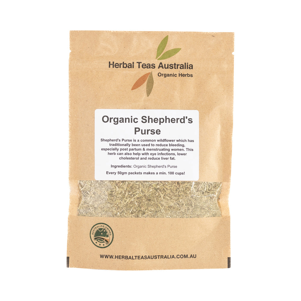 Herbal Teas Australia Organic Shepherds Purse 50g