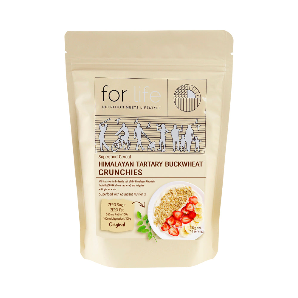 Forlife Nutrition Himalayan Tartary Buckwheat Crunchies Original 350g