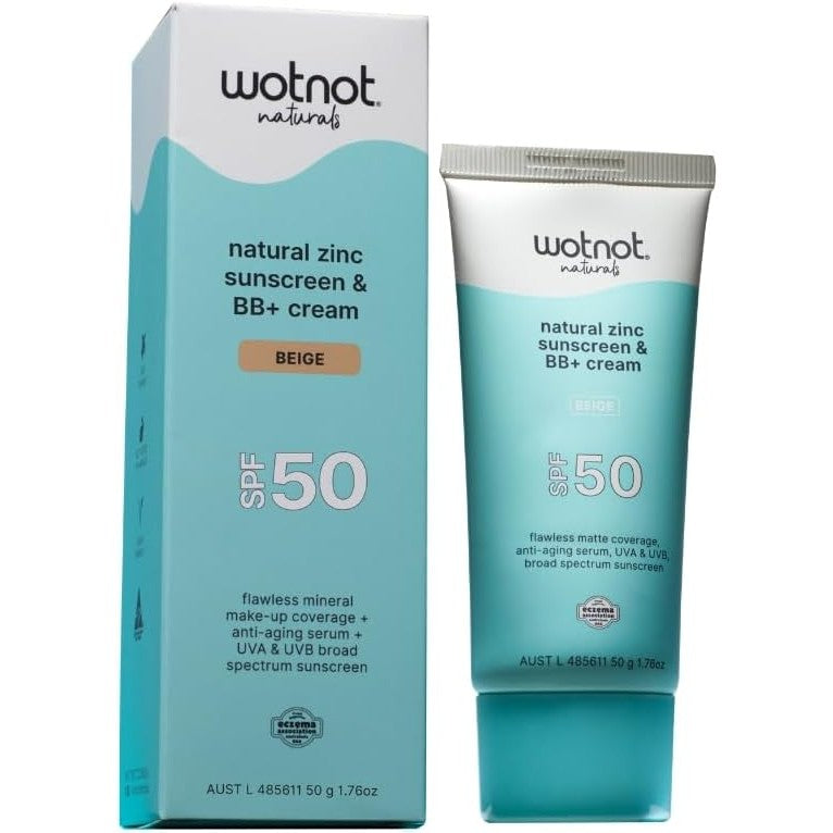 Wotnot Sunscreen & Bb+ Cream Spf50 Beige 50g