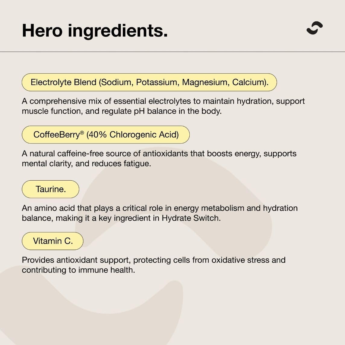 Switch Nutrition Hydrate Everyday Sugar Free Electrolytes Lemon Lime 300g