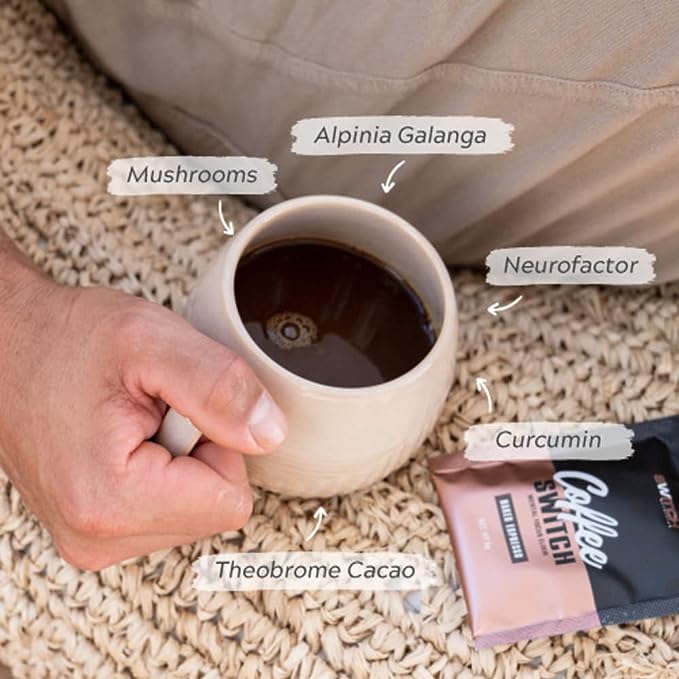 SWITCH NUTRITION Coffee Mental Focus Elixir Espresso Sweetened 25pk