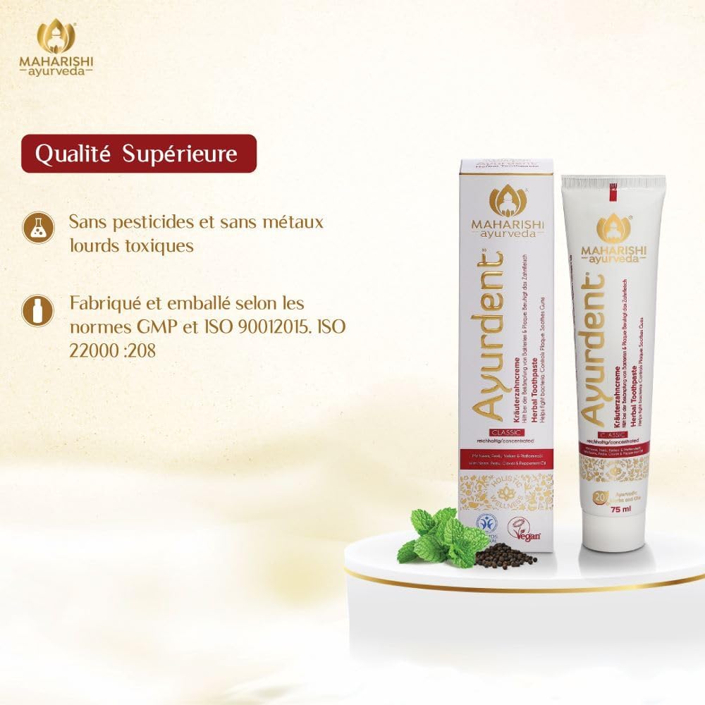 Maharishi Ayurveda Ayurdent Toothpaste Classic 75ml