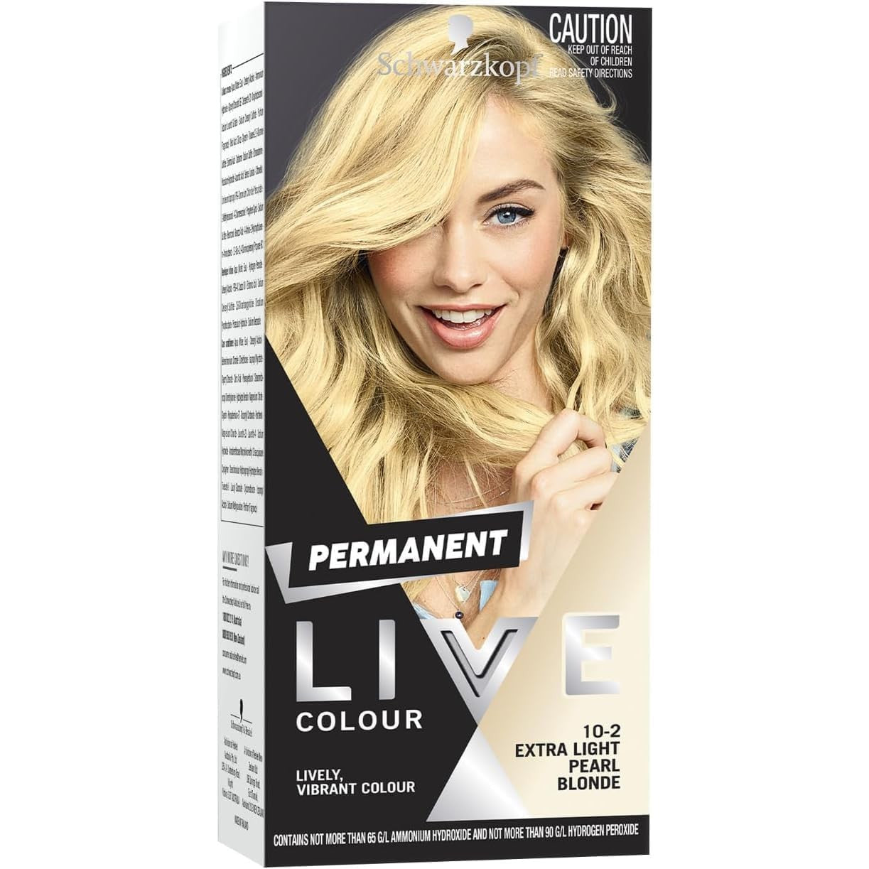 Schwarzkopf LIVE Colour Permanent 10.2 Extra Light Pearl Blonde