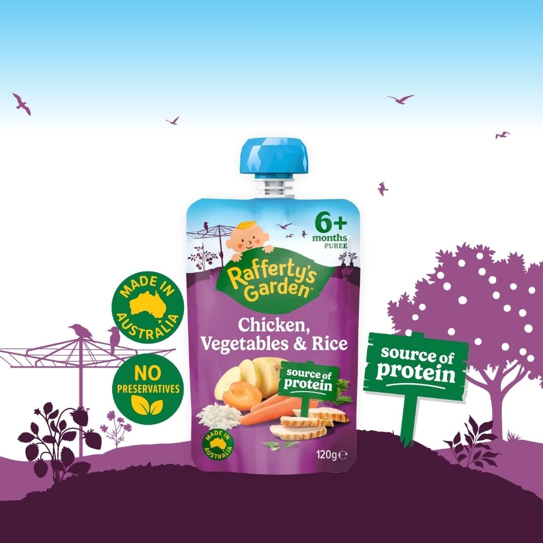 Rg Chick Veg Rice Pch 6m+ 120g Z6