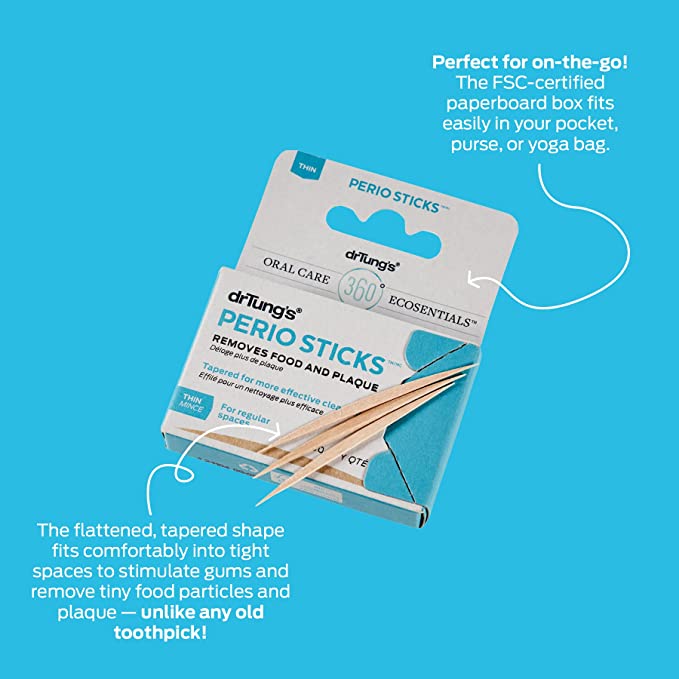 DR TUNG'S Perio Sticks Thin 100 Pieces