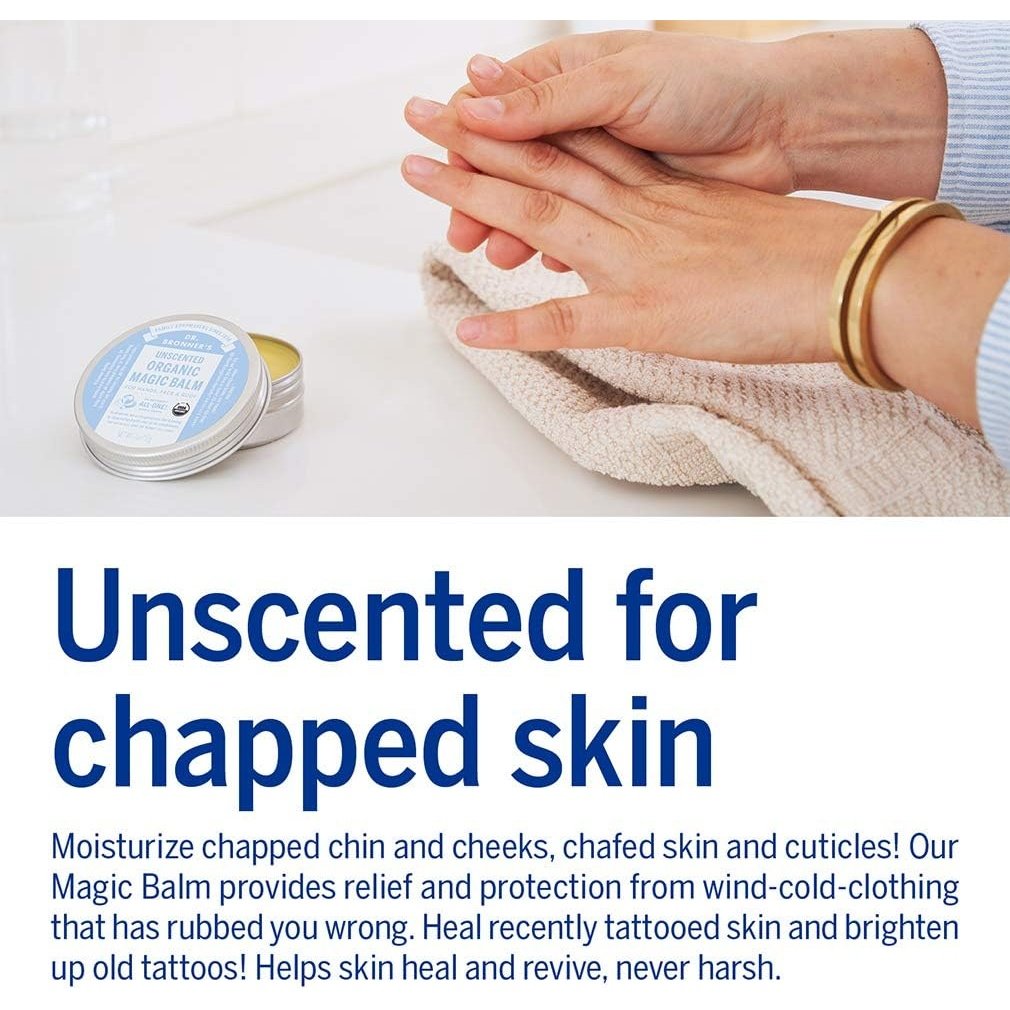 Dr. Bronner's Organic Magic Balm Unscented 57g