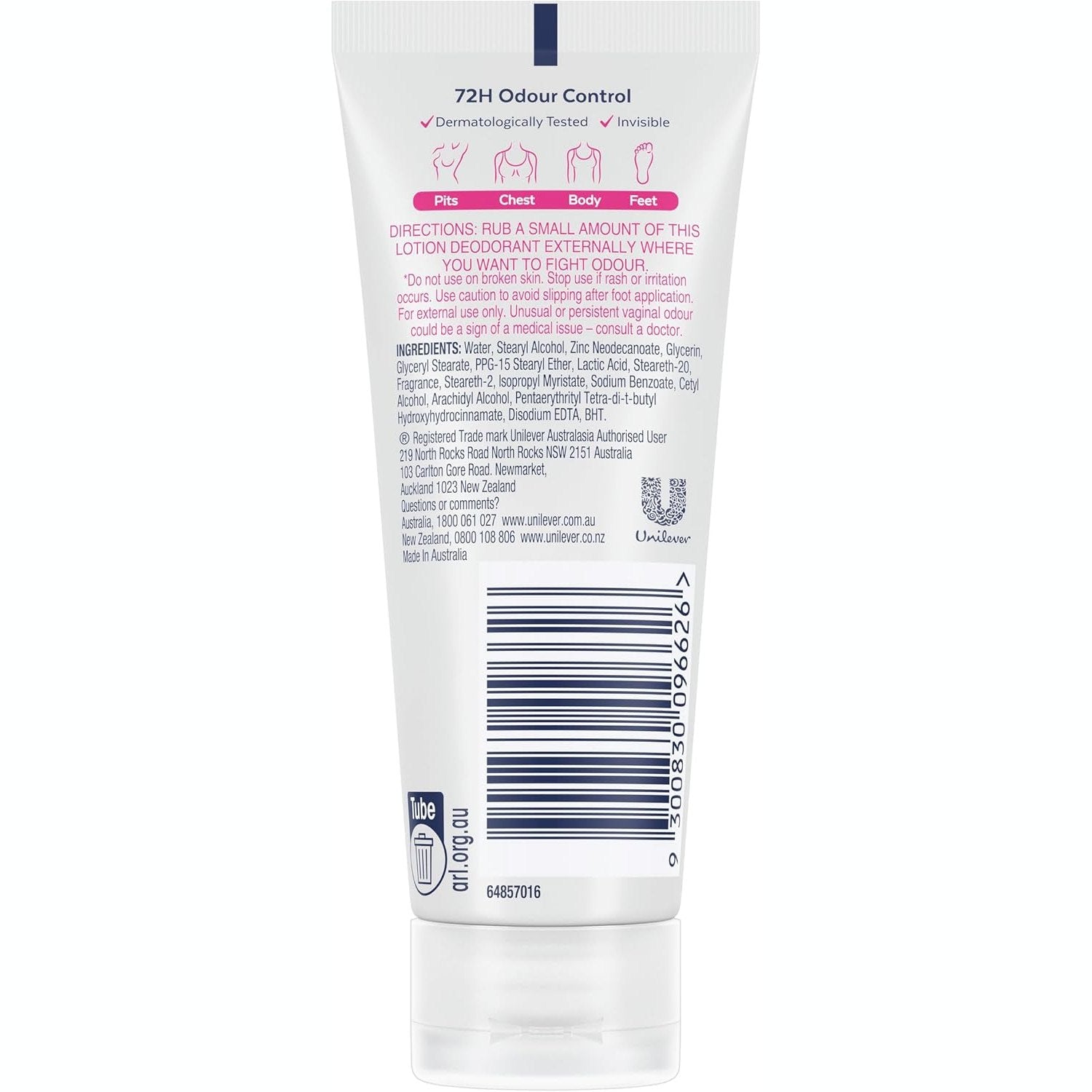 Rexona Deo Cream Wild Rose 75ml