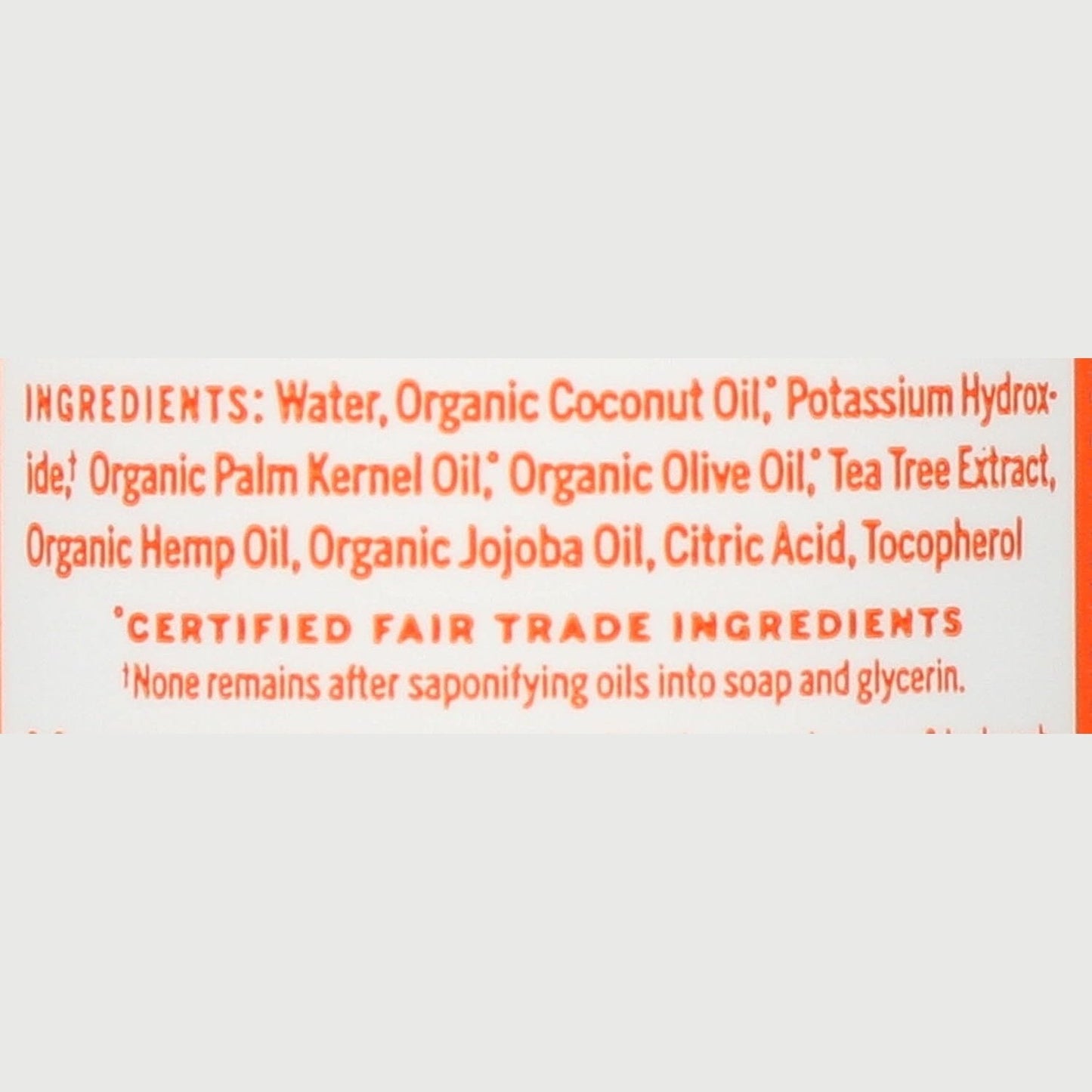 Dr. Bronner's Pure-Castile Soap Liquid (Hemp 18-in-1) Tea Tree 59ml