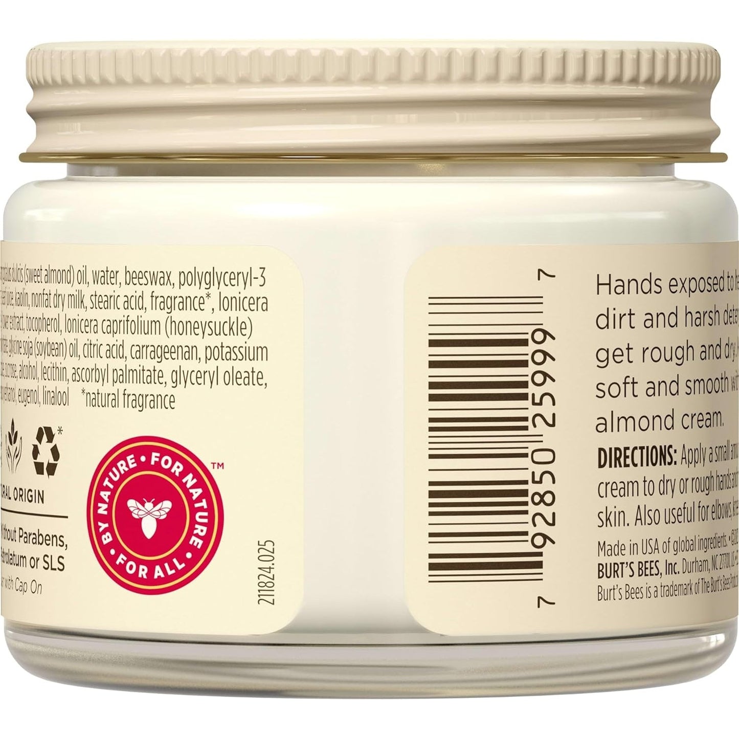 Burt's Bees Hand Cream Almond & Milk 57g
