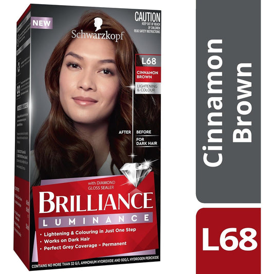 Schwarzkopf Brilliance L68 Cinnamon Brown