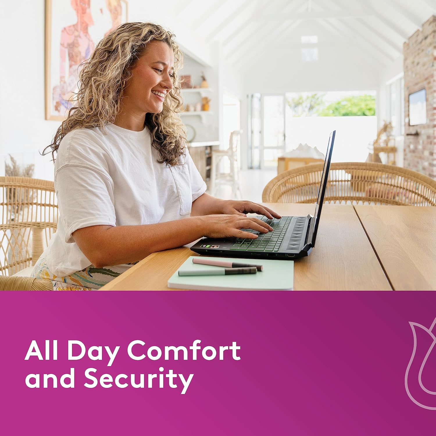 Poise Charcoal Light Liner 22pk