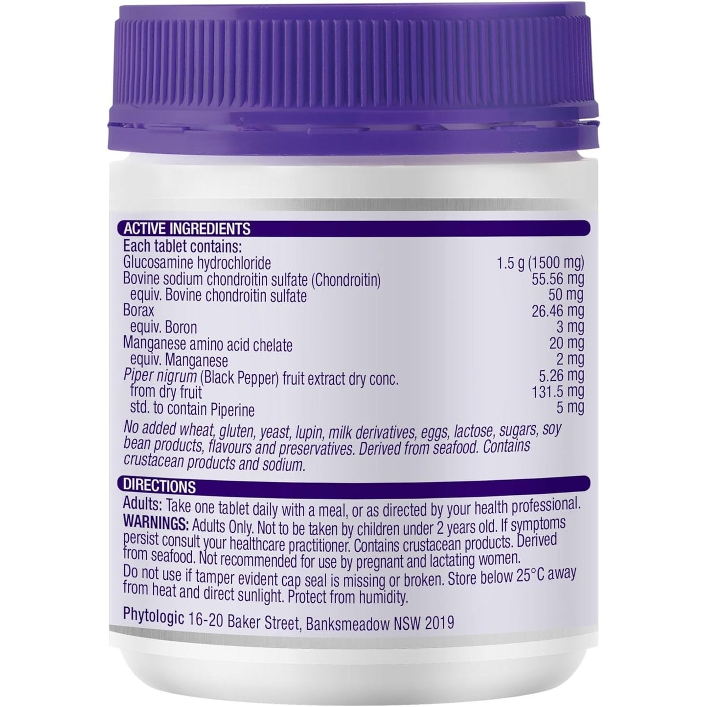 Henry Blooms Glucosamine 1500 Plus 180t