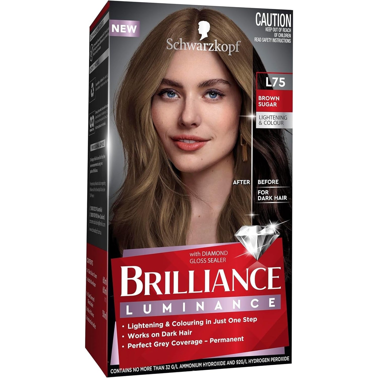 Schwarzkopf Brilliance L75 Brown Sugar