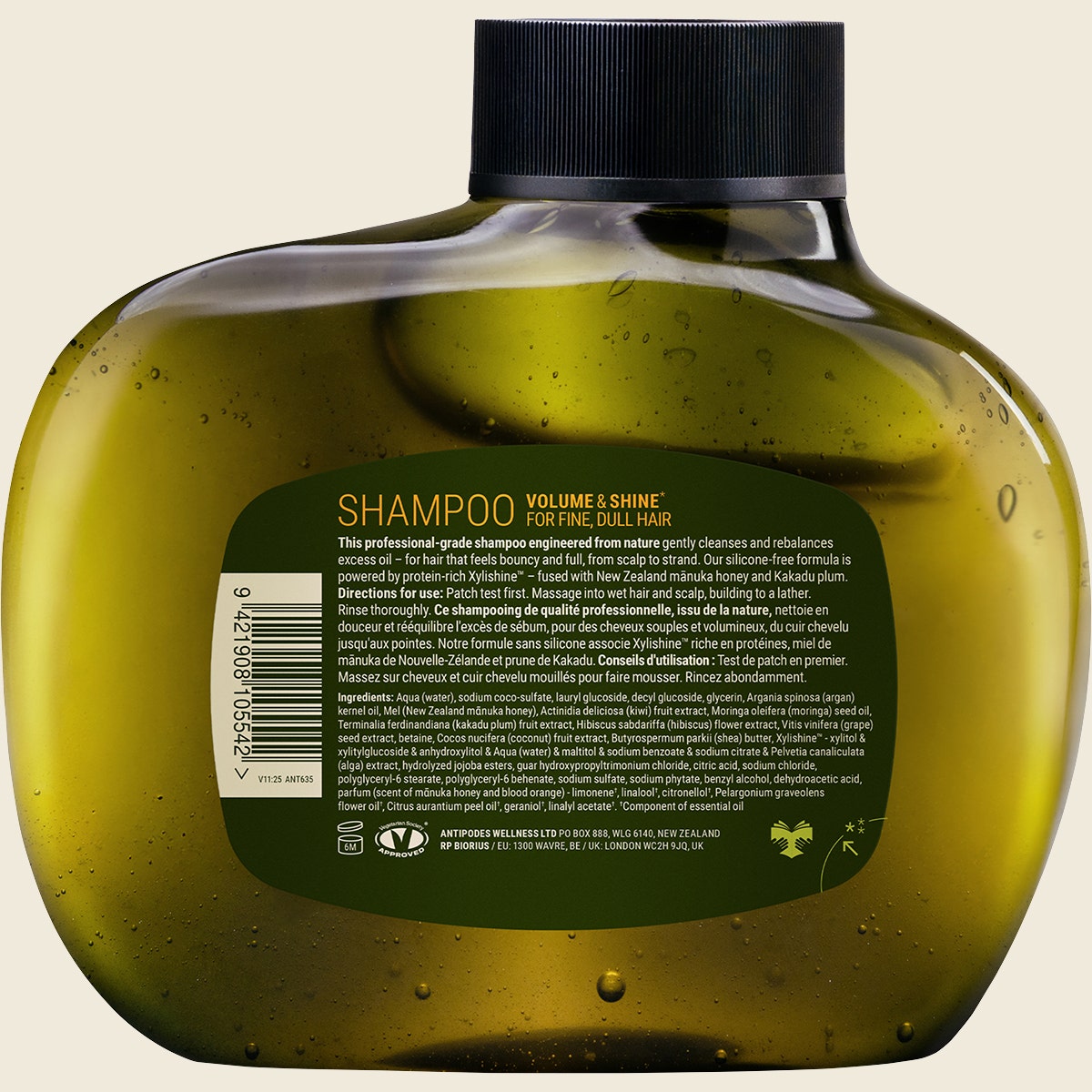 Antipodes Manuka + Orange Volume & Shine Shampoo 340ml