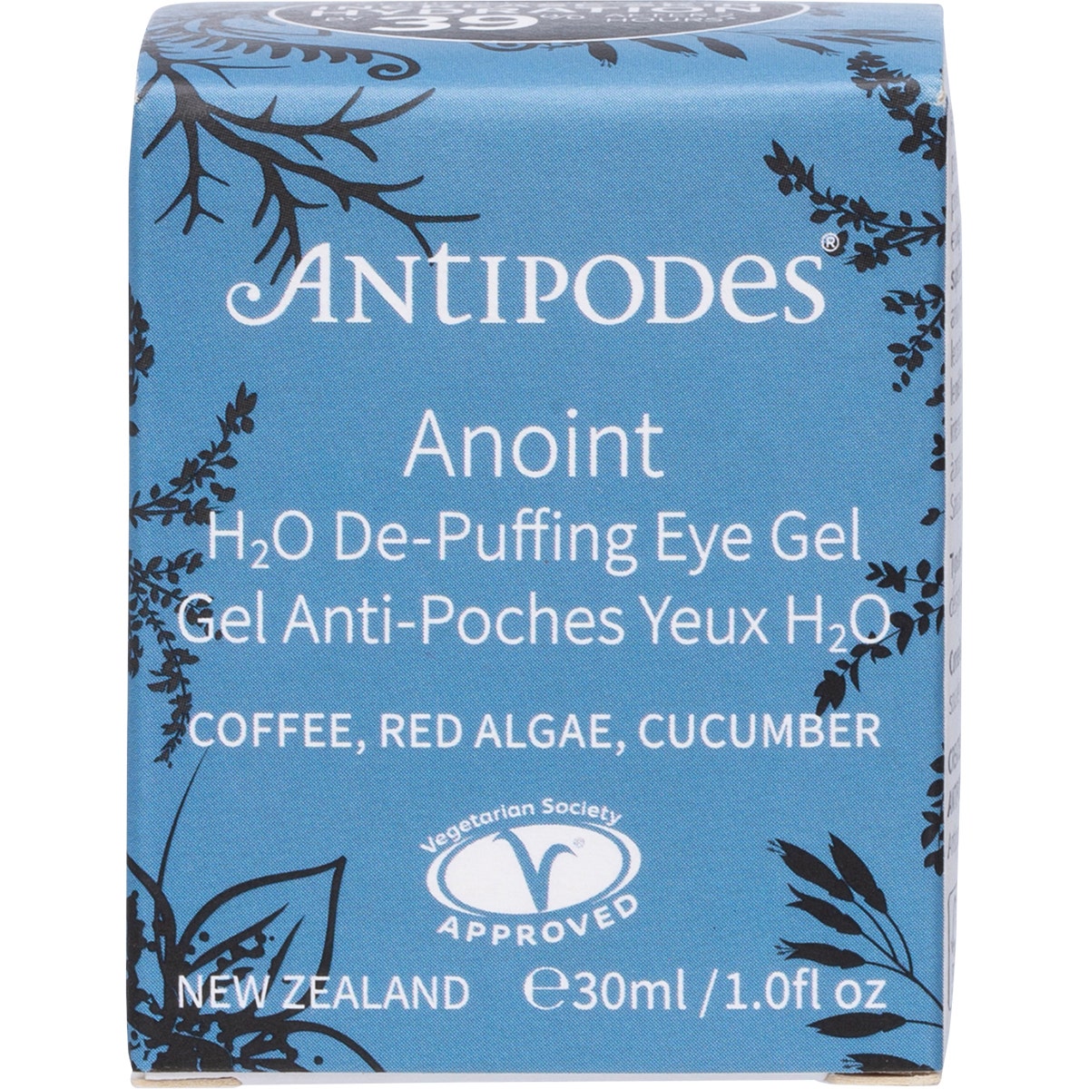 Antipodes Anoint H2O De-puffing Eye Gel 30ml
