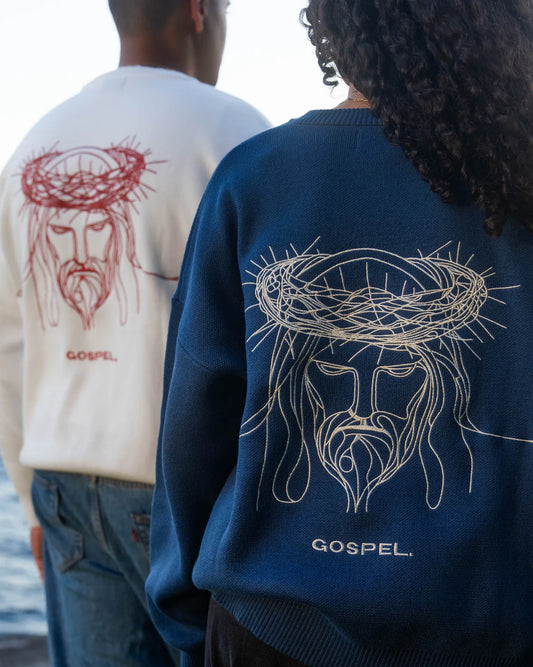 STILL UNASHAMED SWEATER - NAVY (XX-LARGE)