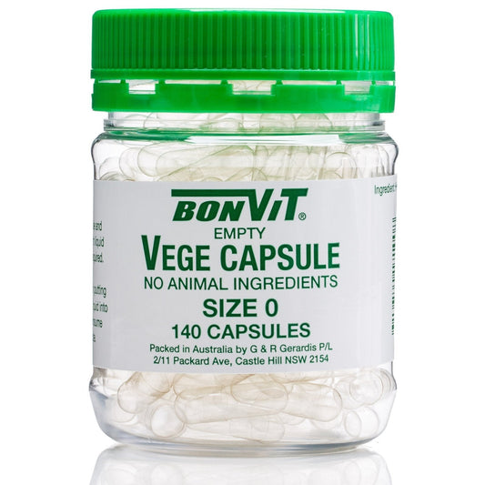 Bonvit Vege Capsules 0 Size 140c
