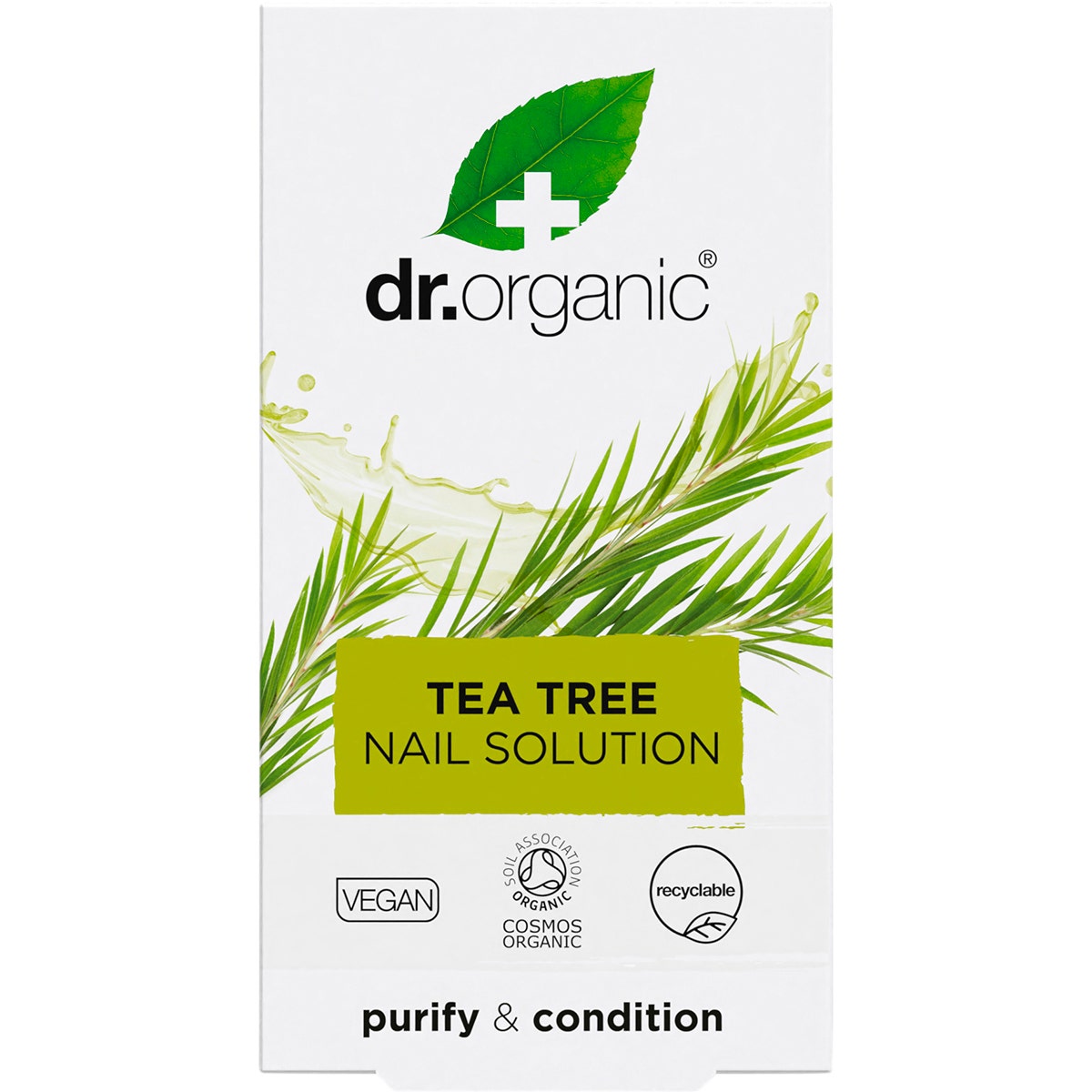 Dr Organic Tea Tree Nail Solution 10ml