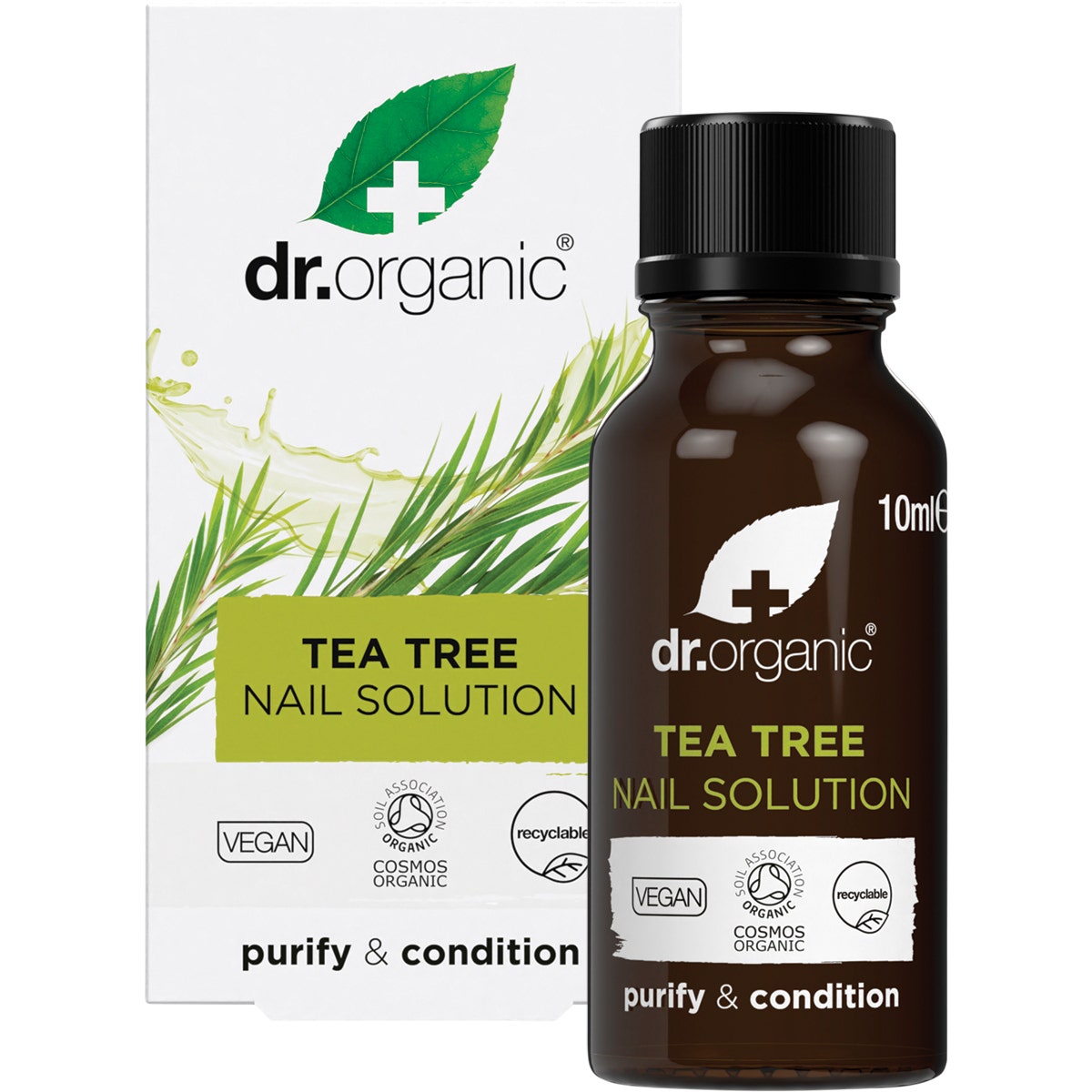 Dr Organic Tea Tree Nail Solution 10ml