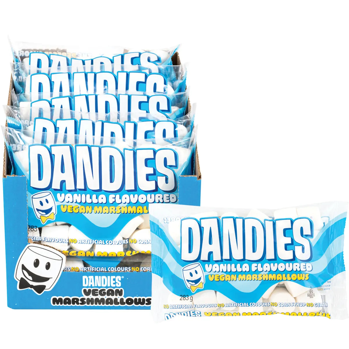 DANDIES Vegan Vanilla Marshmallows Regular Size 283g