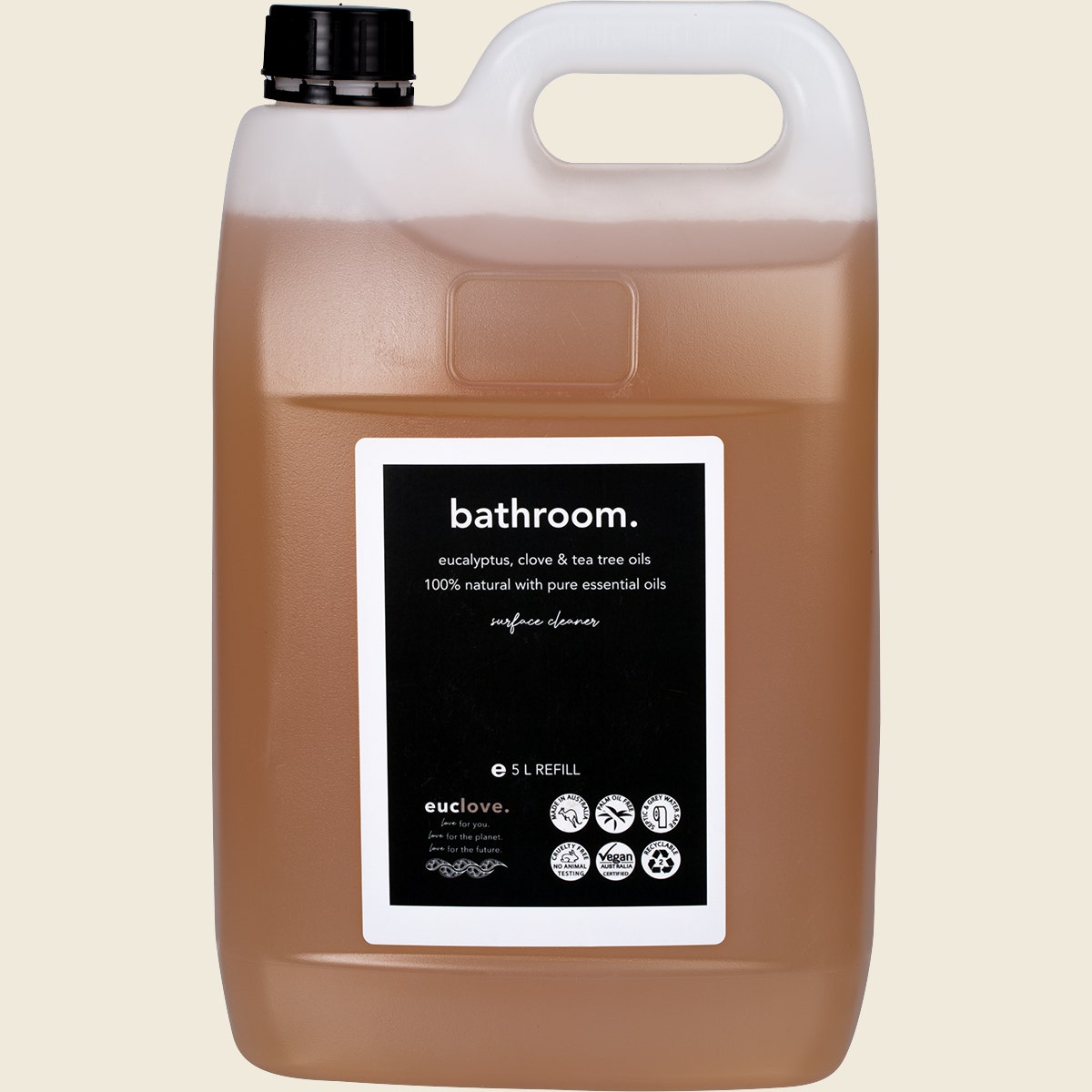 Euclove Bathroom Cleaner Eucalyptus, Clove & Tea Tree 5L