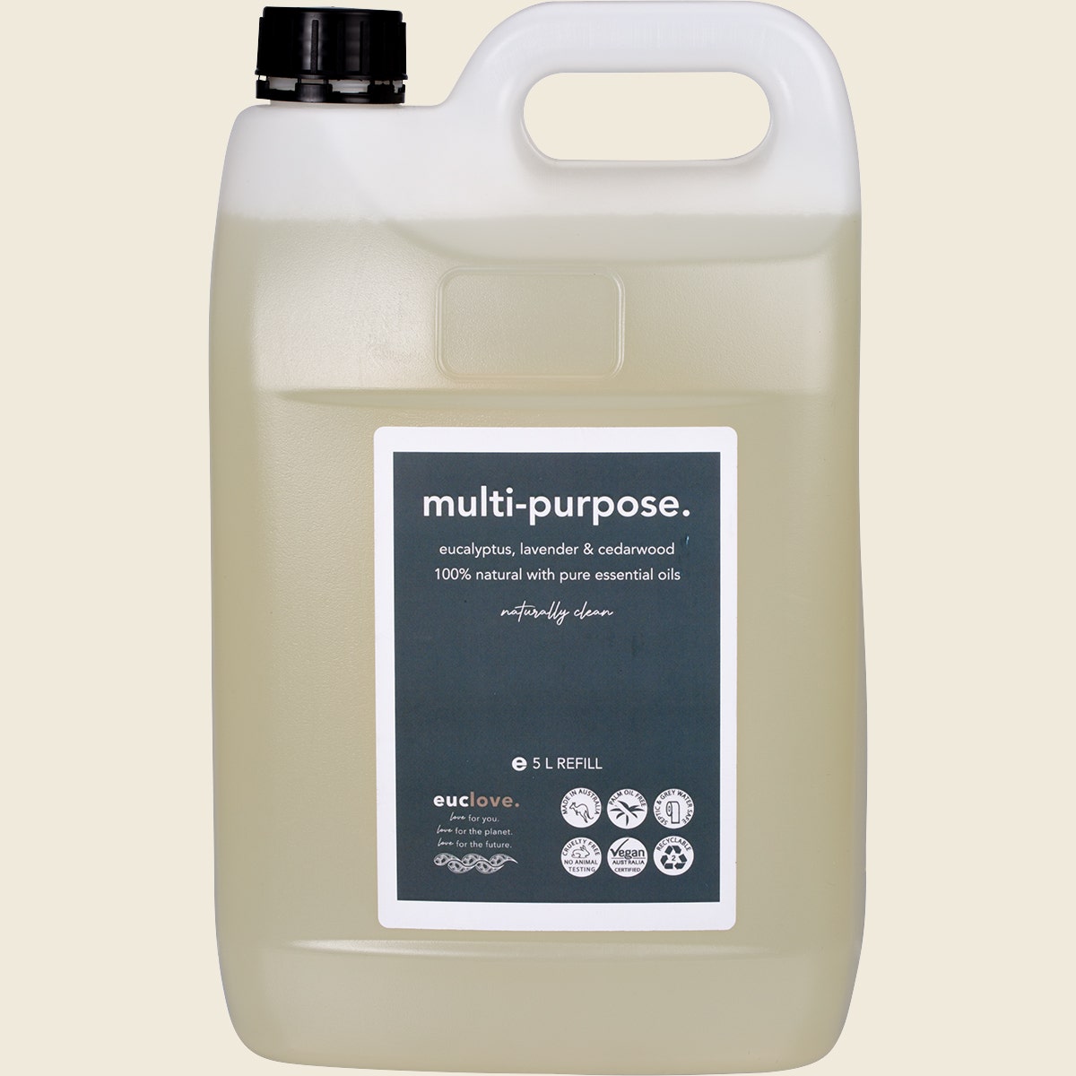 Euclove Multi-Purpose Cleaner Eucalyptus, Lavender & Cedarwood 5L