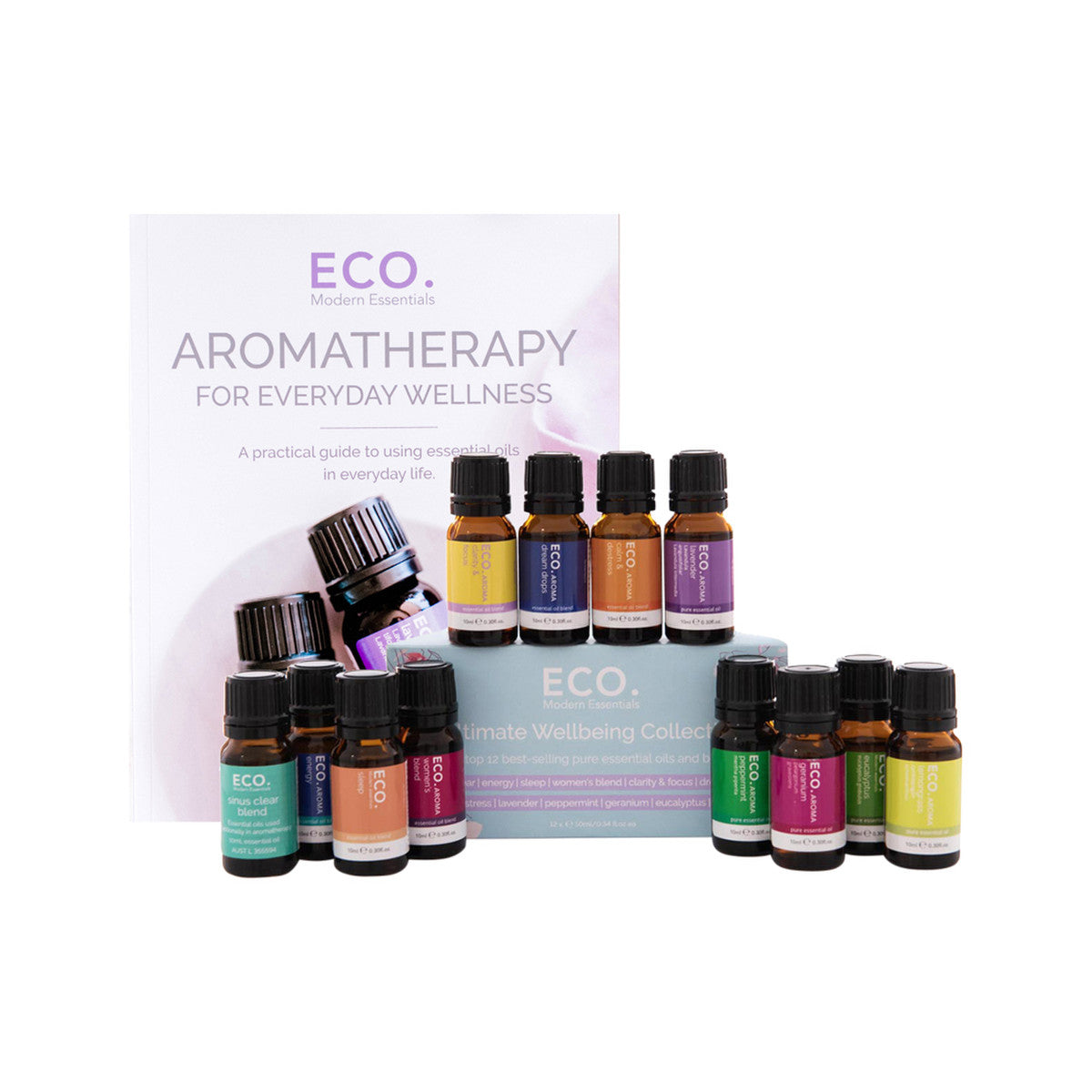 ECO. Modern Essentials Essential Oil Ultimate Wellbeing Collection 10ml x 12 Pack