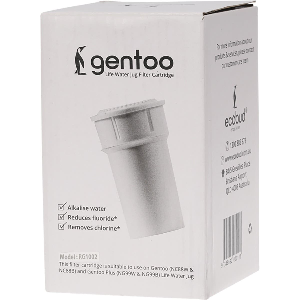 ECOBUD Replacement Filter For Ecobud Gentoo 1 PK