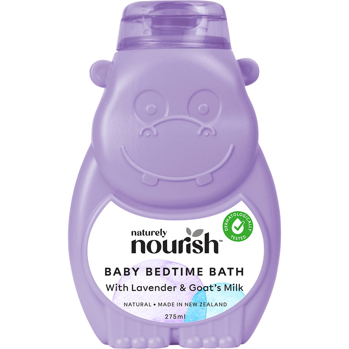Naturely Nourish Hippo Baby Bedtime Bath 275ml