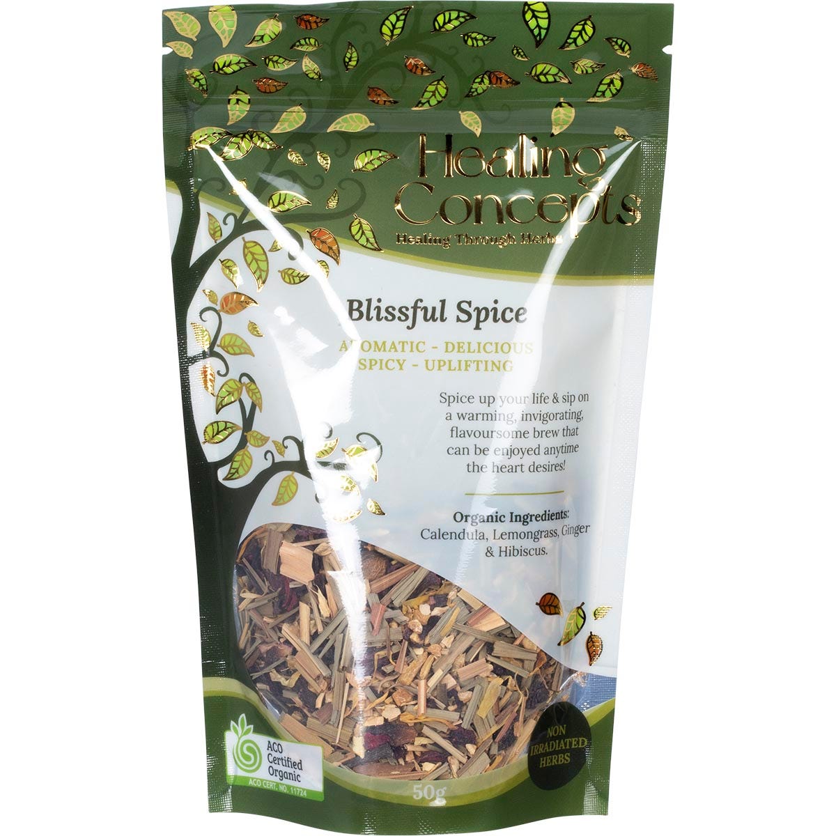 Healing Concepts Organic Blend Blissful Spice 50g