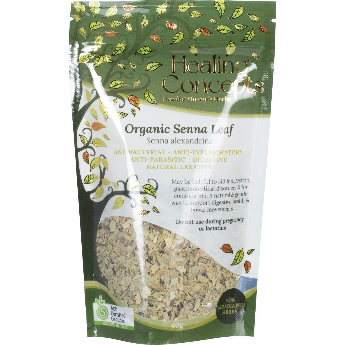 Healing Concepts Organic Senna Leaf 40g