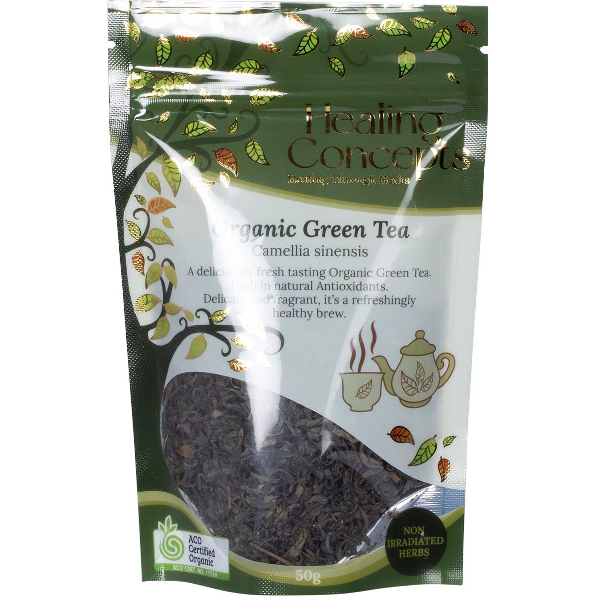 Healing Concepts Organic Green Tea 50g