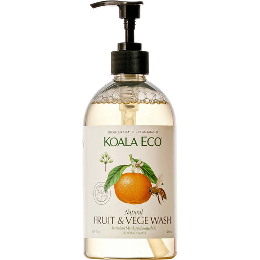 KOALA ECO Fruit And Vegetable Wash Mandarin Essential Oil 500ml