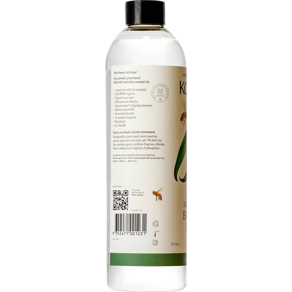 KOALA ECO Multi-Purpose Bathroom Cleaner Eucalyptus Concentrate 500ml