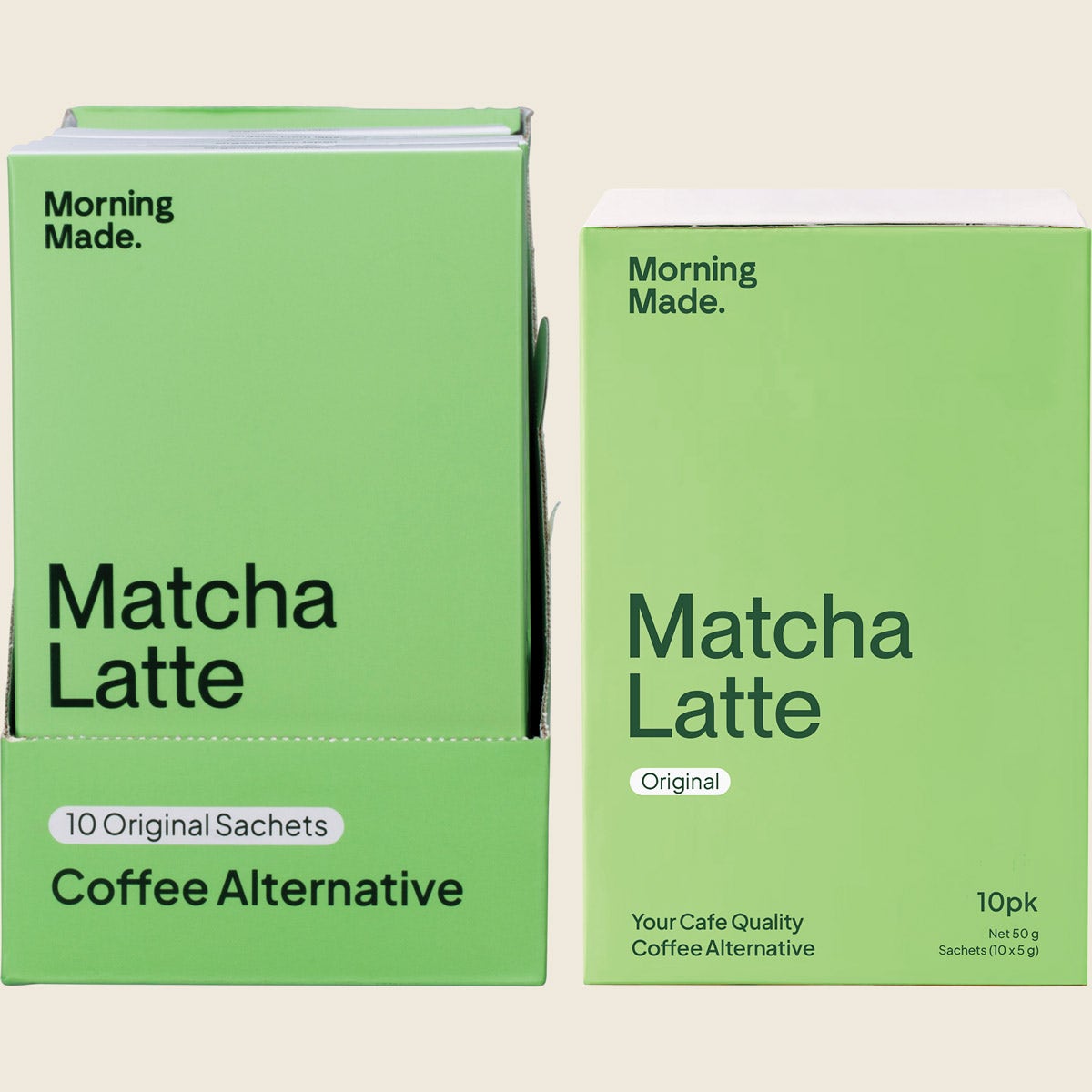 Morning Made Original Matcha Latte Sachets 10x5g