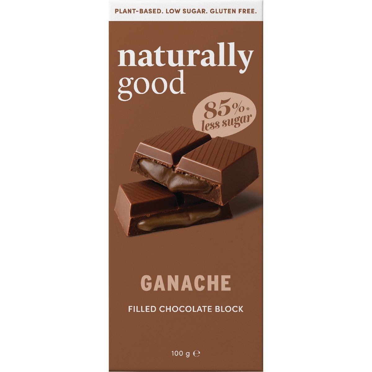Naturally Good Filled Chocolate Block Ganache 15x100g
