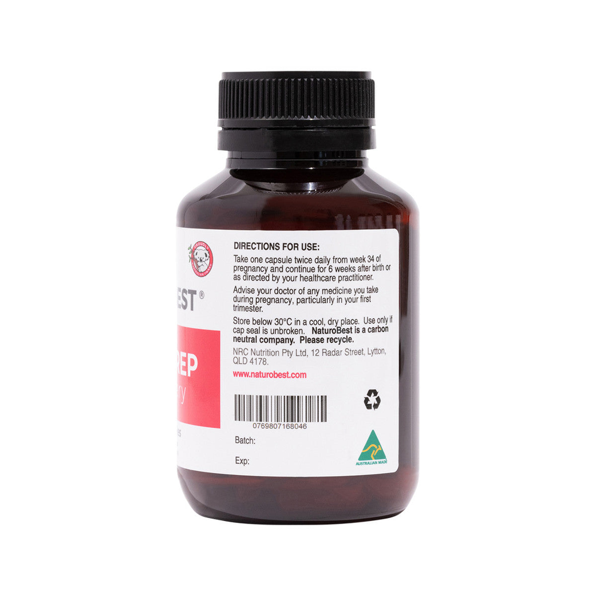 NaturoBest Birth Prep & Recovery 60c