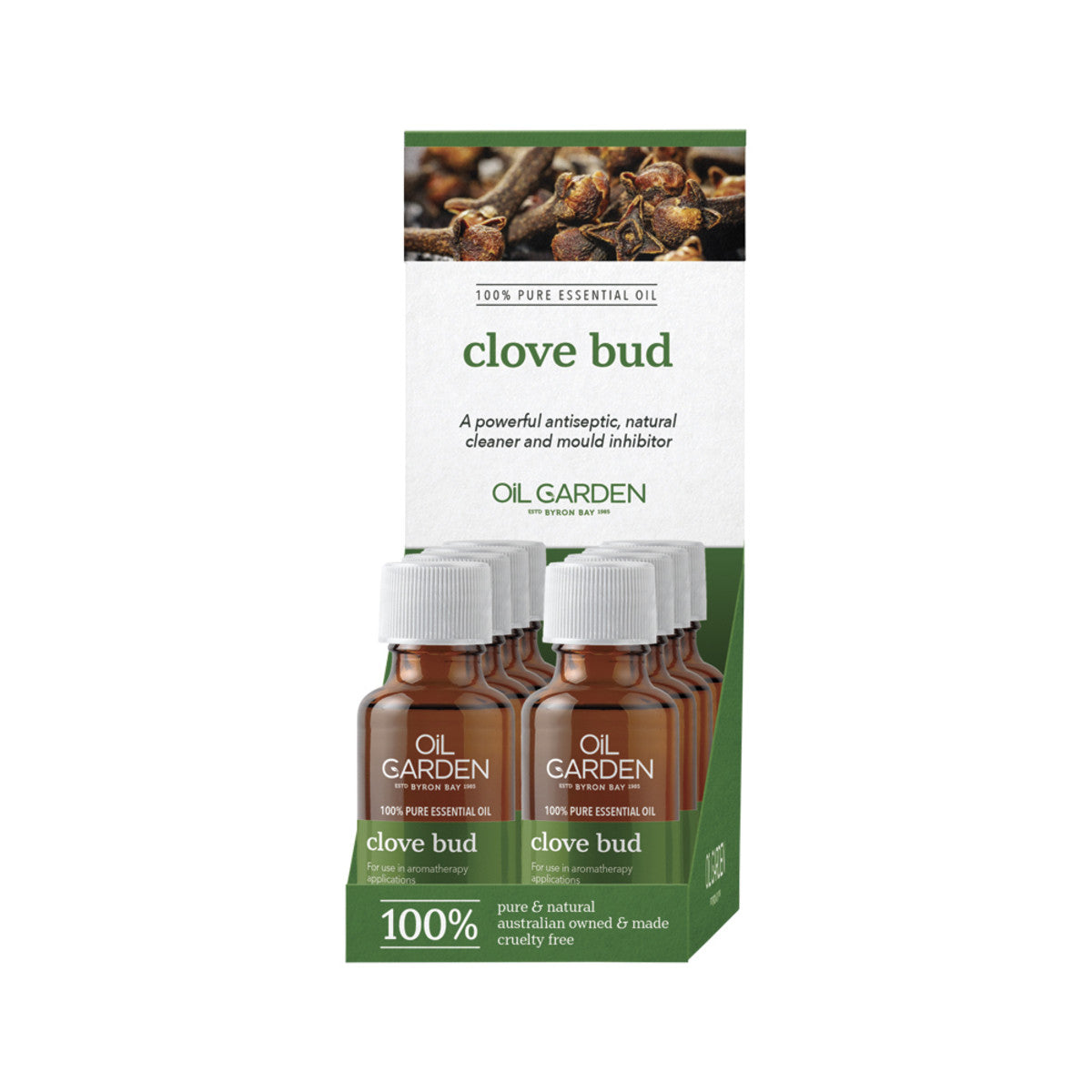 Oil Garden Essential Oil Clove Bud 25ml(Pack of 8)
