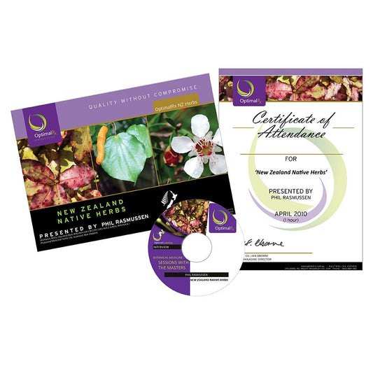 OptimalRx CD New Zealand Native Herbs with Phil Rasmussen (2010)